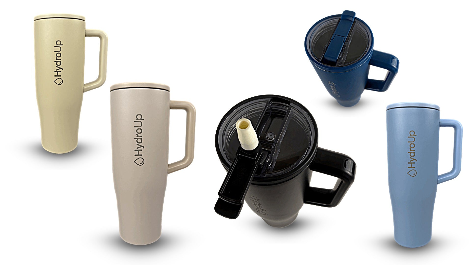 HydroUp Cup: Stylischer, auslaufsicherer Tumbler für warme & kalte Getränke – immer griffbereit