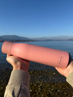 Smart HydroUp – Selbstreinigende Trinkflasche: Innovative Selbstreinigungsfunktion, Temperaturanzeige, Trinkerinnerung 750ml - Mareverty