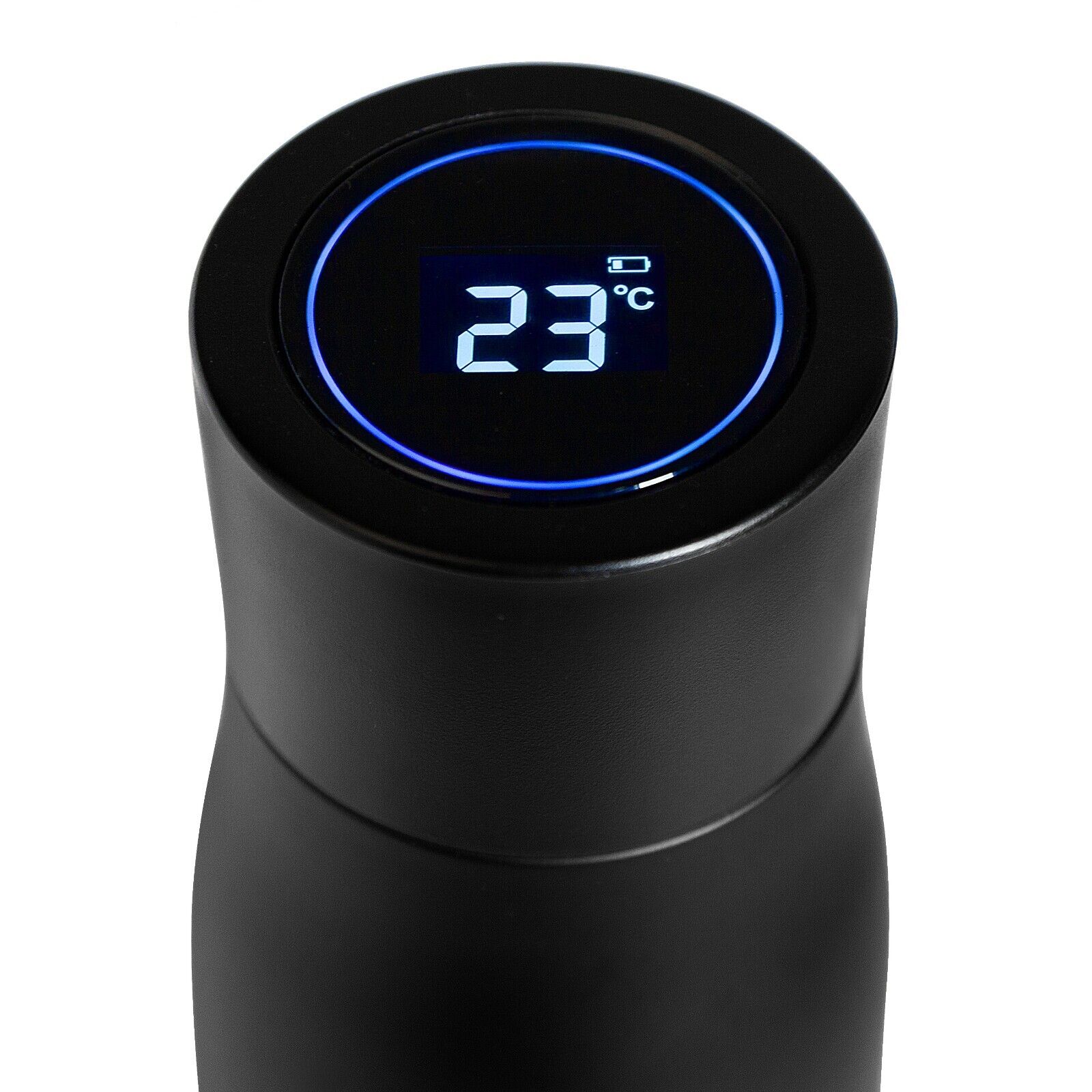 Smart HydroUp – Selbstreinigende Trinkflasche: Innovative Selbstreinigungsfunktion, Temperaturanzeige, Trinkerinnerung 750ml - Mareverty