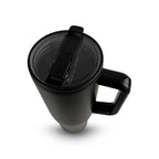 HydroUp Cup - Thermobecher / Trinkbehälter mit 100% auslaufsicherem Deckel, Trinkhalm und Tragegriff (1,2 Liter) - Mareverty