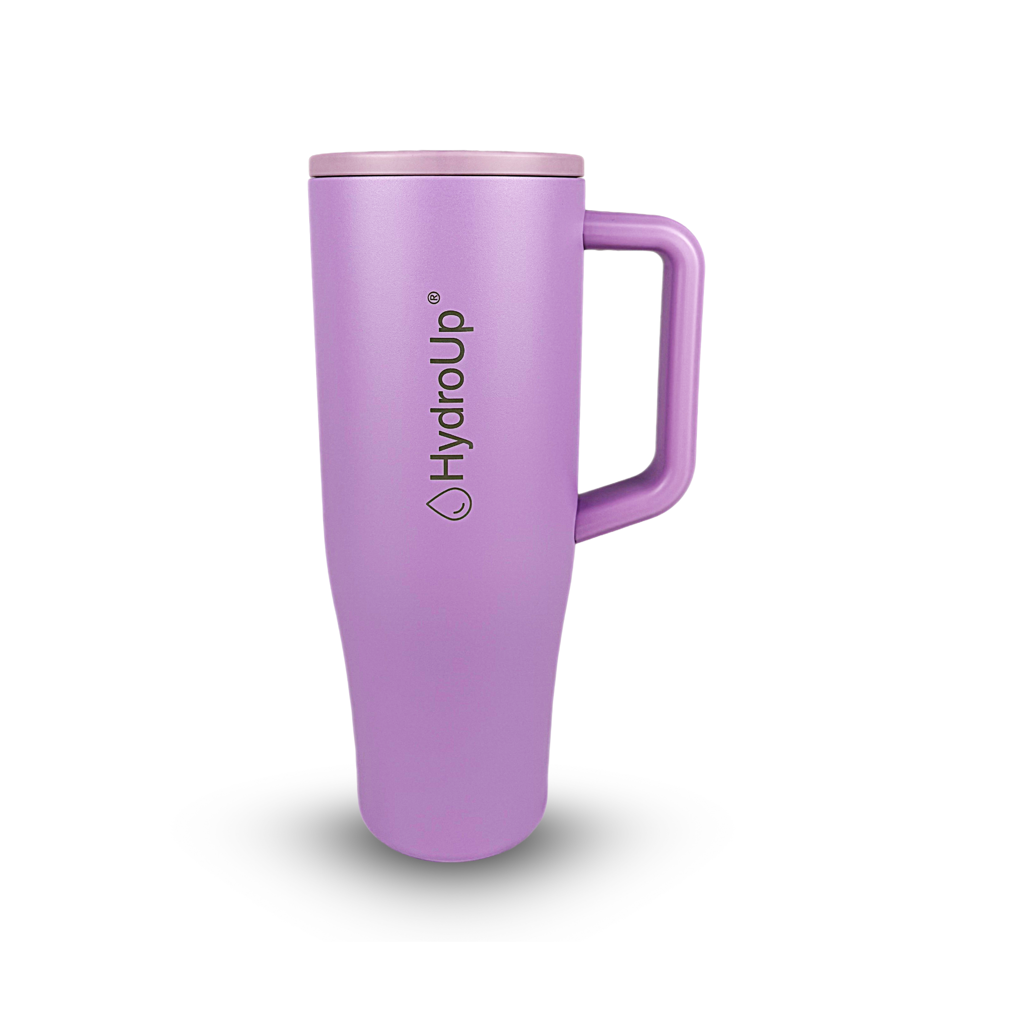 HydroUp Cup - Tumbler / Thermobecher / Trinkbehälter mit 100% auslaufsicherem Deckel, Trinkhalm und Tragegriff (1,2 Liter)