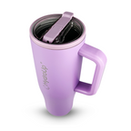 HydroUp Cup - Tumbler / Thermobecher / Trinkbehälter mit 100% auslaufsicherem Deckel, Trinkhalm und Tragegriff (1,2 Liter) - Mareverty