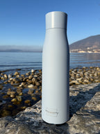 Smart HydroUp – Selbstreinigende Trinkflasche: Innovative Selbstreinigungsfunktion, Temperaturanzeige, Trinkerinnerung 750ml - Mareverty