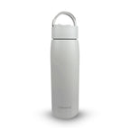Filter Bottle – Edelstahl-Trinkflasche mit integriertem Kalkfilter und Tragegriff - entkalkt Wasser & optimiert Geschmack (750 ml) - Mareverty