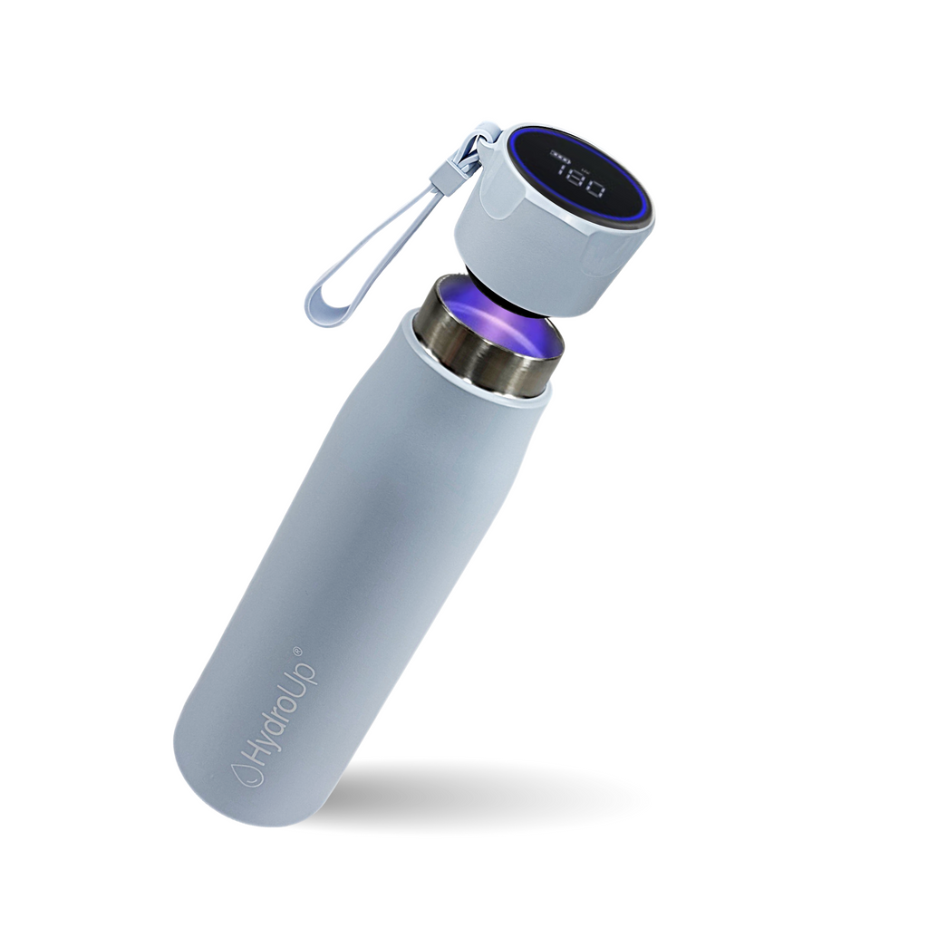 Selbstreinigende Trinkflasche - Smart HydroUp: Selbstreinigungsfunktion, Temperaturanzeige, Trinkerinnerung (500 ml) - Mareverty