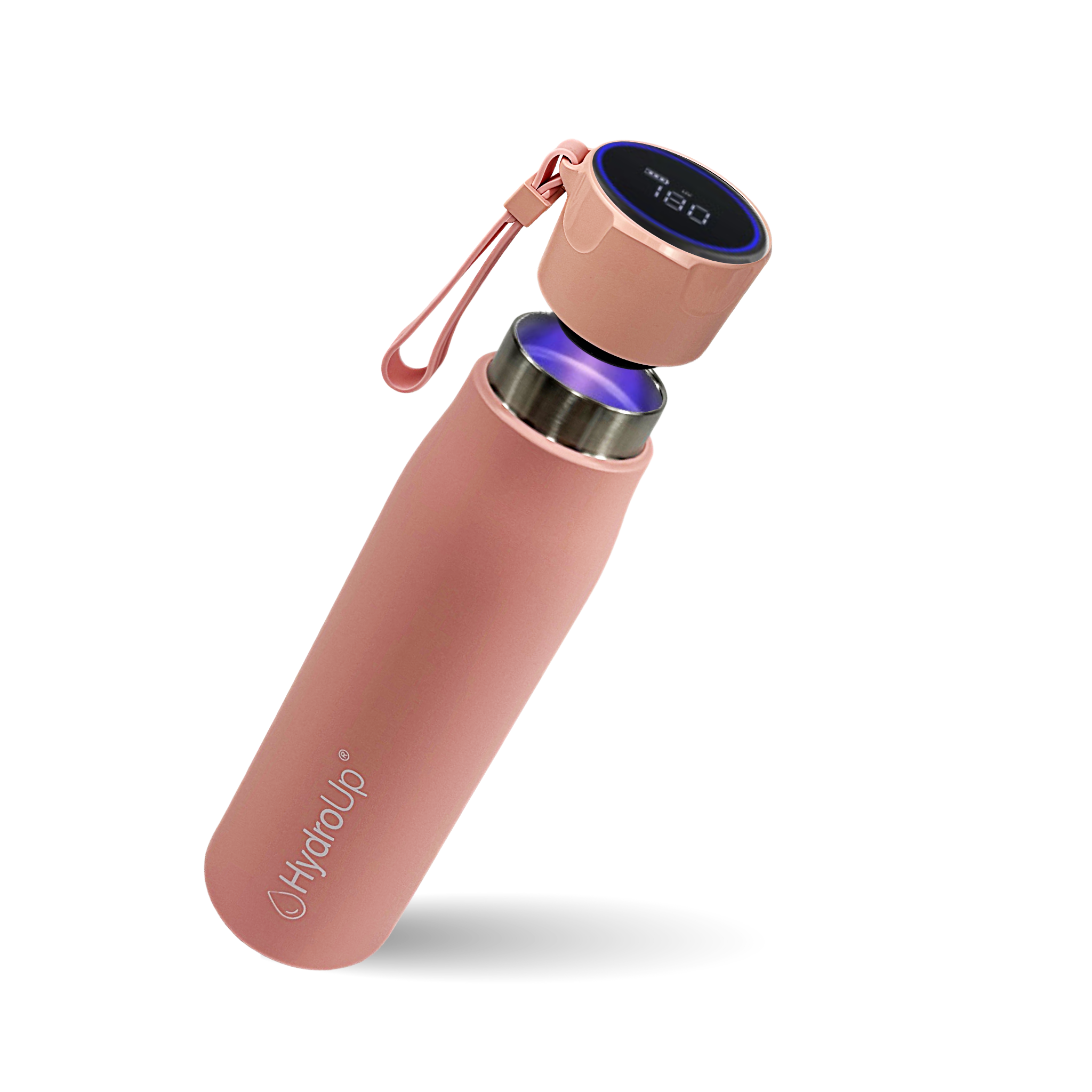 Selbstreinigende Trinkflasche - Smart HydroUp: Selbstreinigungsfunktion, Temperaturanzeige, Trinkerinnerung (500 ml)