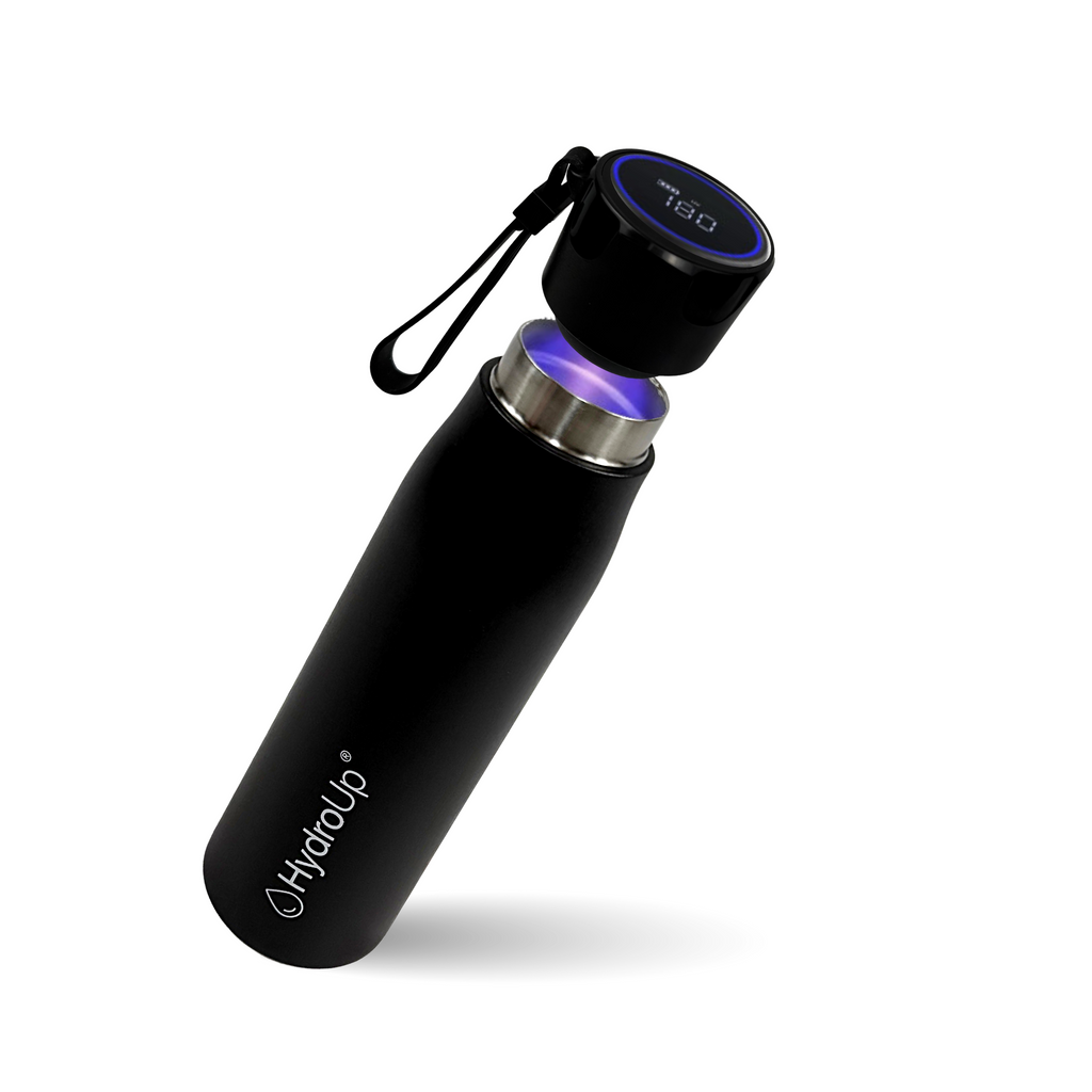 Selbstreinigende Trinkflasche - Smart HydroUp: Selbstreinigungsfunktion, Temperaturanzeige, Trinkerinnerung (500 ml) - Mareverty