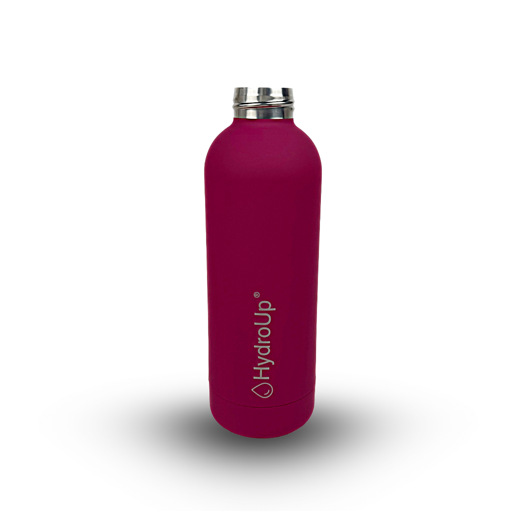 Edelstahl Trinkflasche – Isolierflasche mit Bambusdeckel & Tragegriff – Auslaufsichere Thermoflasche für Sport, Büro & Alltag – BPA-freie Wasserflasche